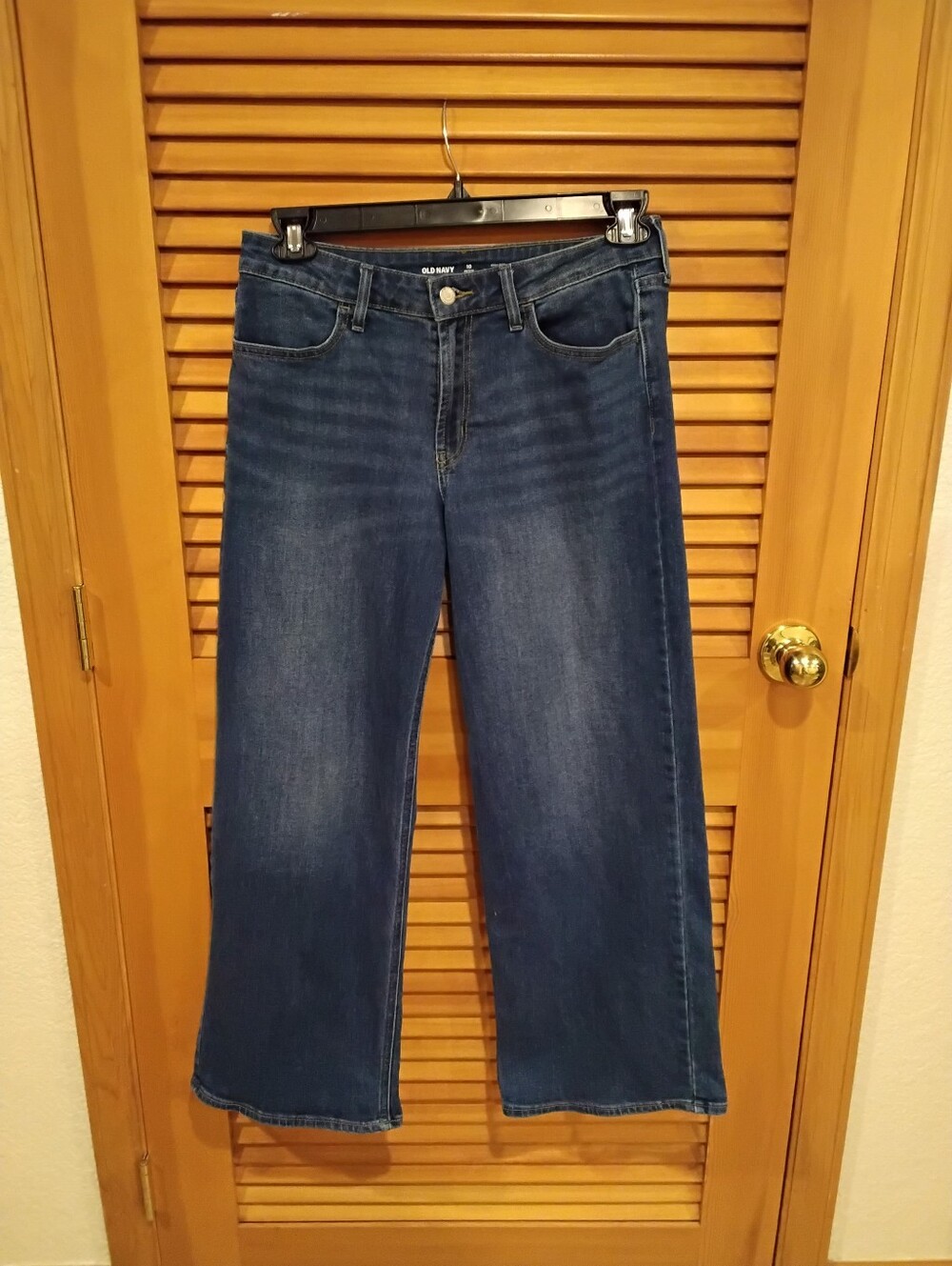 EUC Old Navy 10 Petite Wow Wide Leg Jeans
